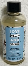 Love Beauty and Planet RADICAL REFRESHER Body Wash Coconut Water 3 oz/89mL New