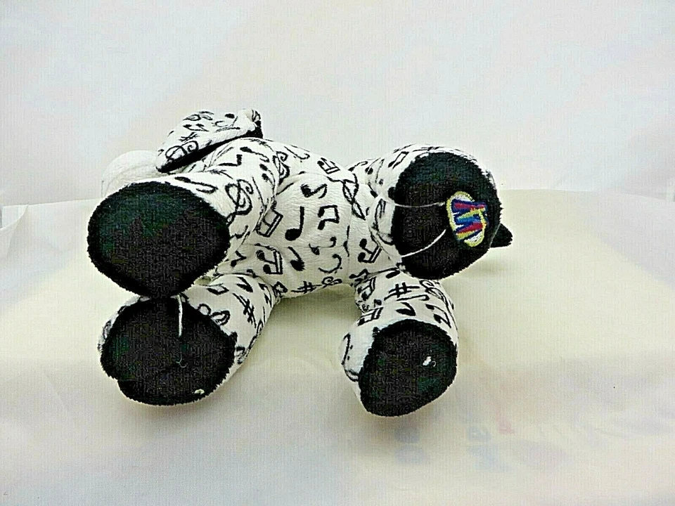 Ganz Webkinz Musical Notes Dalmatian HM714 Stuffed Animal Dog Plush NO CODE  - Image 3 of 4