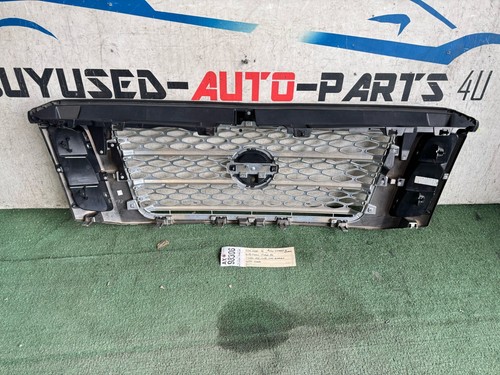 1brokenclip 2016 17 2018 2019 NISSAN TITAN XD FRONT GRILLE OEM AX98306 w/emblem - Picture 13 of 15