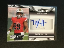 F63916  2020 SAGE HIT Autographs Black #A18 Tyler Hall 
