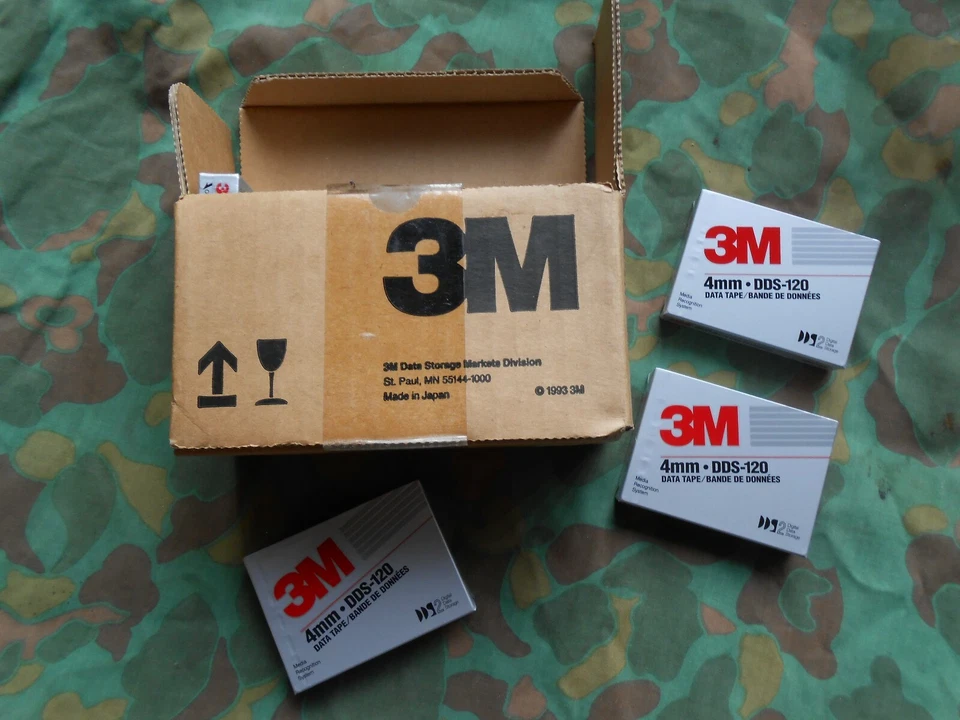 3M 4mm Data Tape DDS-120 10 pack new  - Image 3 of 4