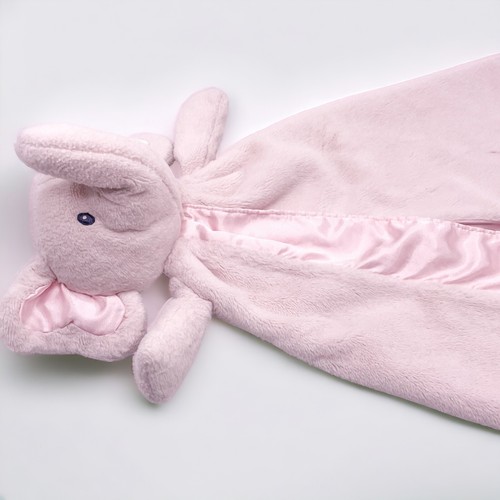 GUND Pink Elephant Lovey Huggybuddy Bubbles 4048400 coperta di raso peluche 16 pollici - Foto 3 di 9
