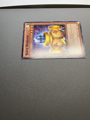 Yu-Gi-Oh! Slate Warrior Black Rare 1st Edition BP02-EN027 HP | eBay