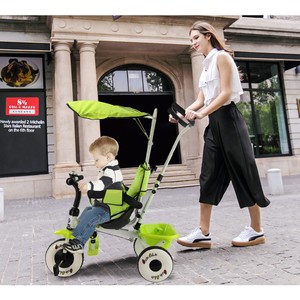 Tricycle Enfant Bebe Evolutif Velo 3 Roues Enfant Avec Benne Et Pare Soleil Ebay