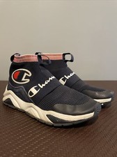 New CHAMPION Rally Pro Hi Top athletic sneakers Mens shoes black gray all sizes