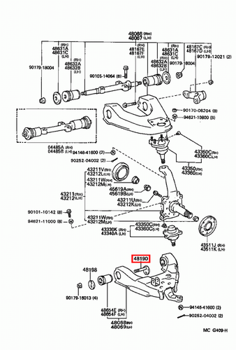 Genuine Hilux LN109 LN108 LN107 KZN205 KZN165 Camber Adjusting Cam Bolt Set x4 - Picture 19 of 19