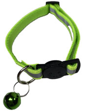 Cat Breakaway Collar New With Jingle Bell And Reflective Strip