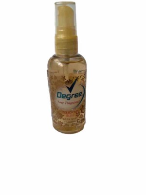 Degree Fine Fragrance Delicious Bliss Body Mist 3 fl oz / 89mL HTF Rare