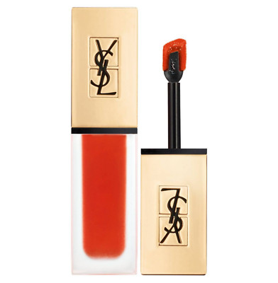 YVES SAINT LAURENT LABBRA Tattouage Couture Lippenstift MAT 02 CRAZY TANGERIN...
