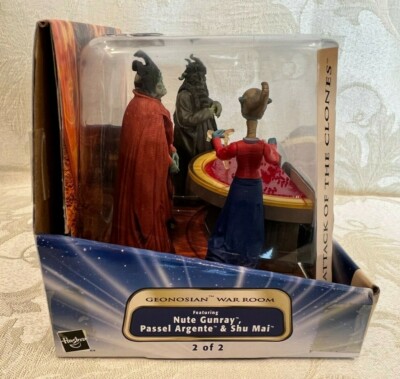 Star Wars AOTC Geonosian War Room Chamber Scene 2 of 2 Hasbro 2003