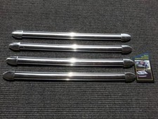 suits NISSAN High Chrome Effect Bumper Corner Protector Kit 4 Piece