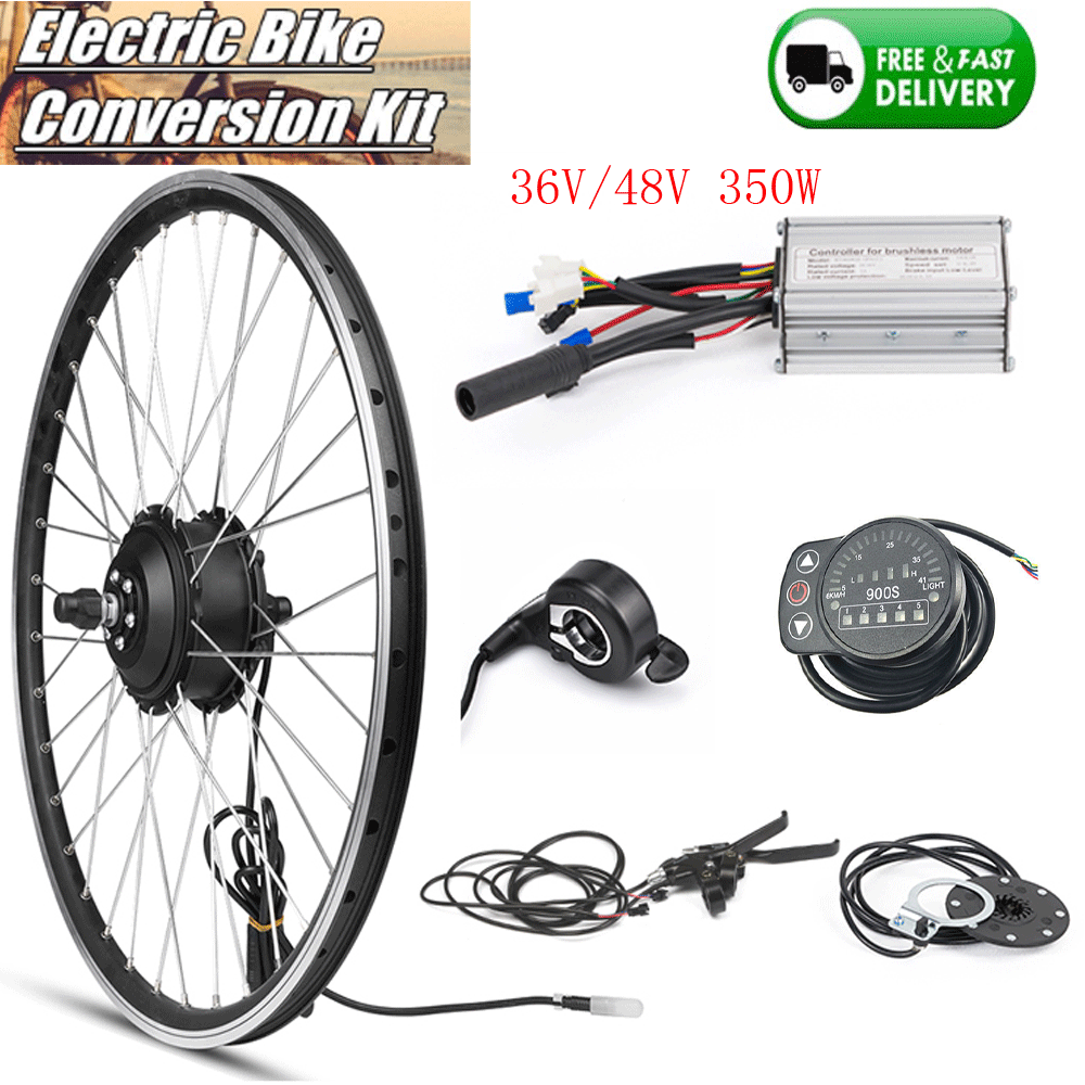 36V48V 350W Motor Wheel KT900S LED Display Controller Ebike Conversion Kits 36V48V 350W Motor Wheel KT900S LED Display Controller Ebike Conversion Kits