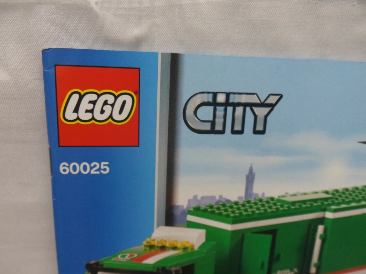 Lego City Grand Prix Truck 60025 Instruction Only