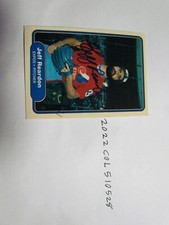 1982 FLEER Jeff Reardon SIGNED BASEBALL CARD 4