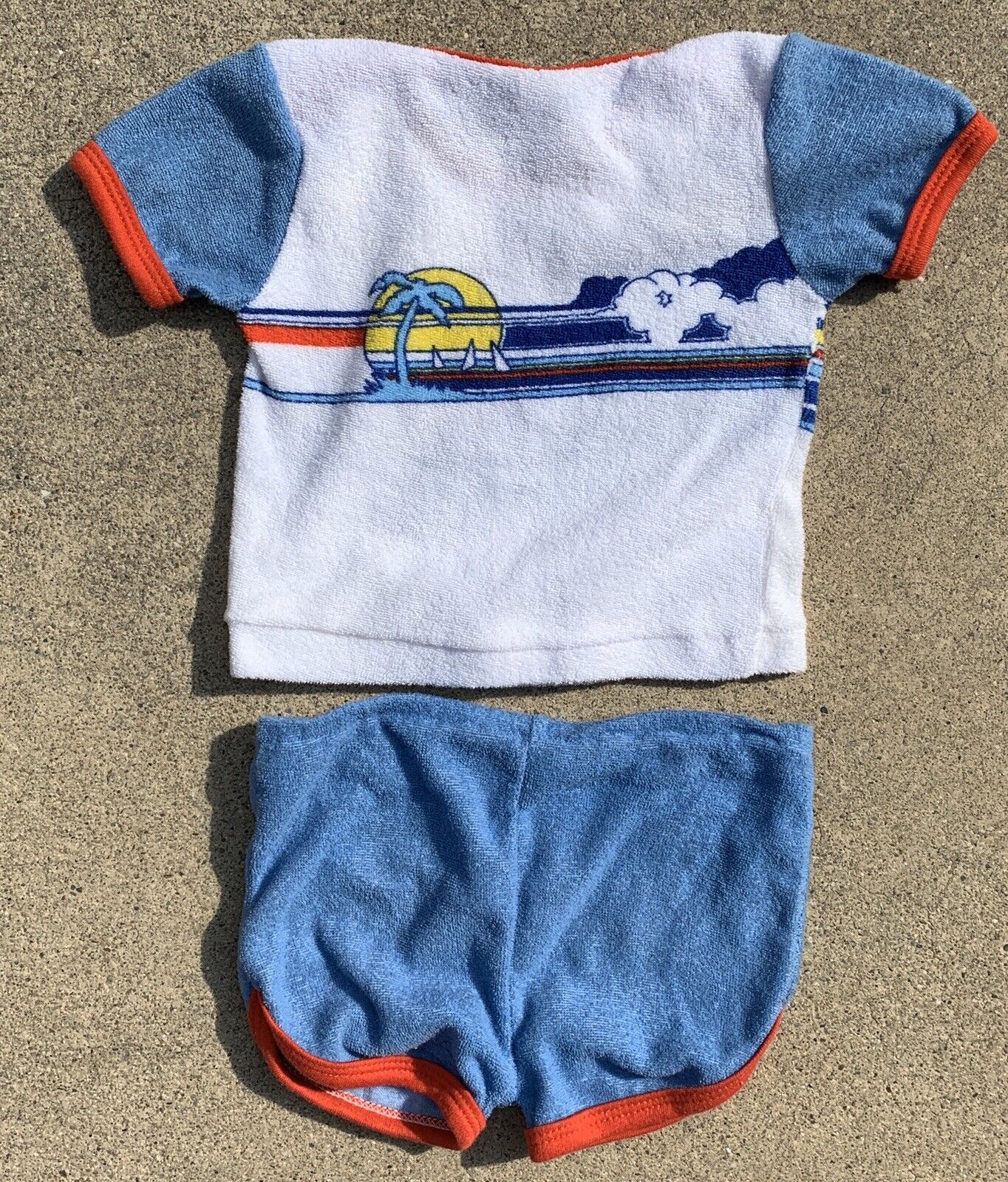 18 Months Judy Philippine Brand 1990 Vintage Baby Sweatsuit