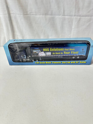 J.J. Keller Hours Of Service  Mack Pinnacle Semi  By First Gear  1/64th Scale