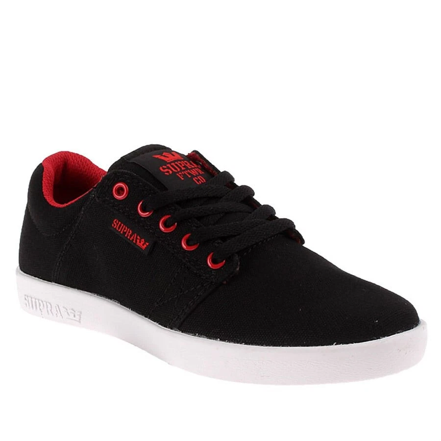 Baskets SUPRA WESTWAY Enfants Rouge/bleu Marine - Taille 36 (US 4) - Neufes Avec Boîte