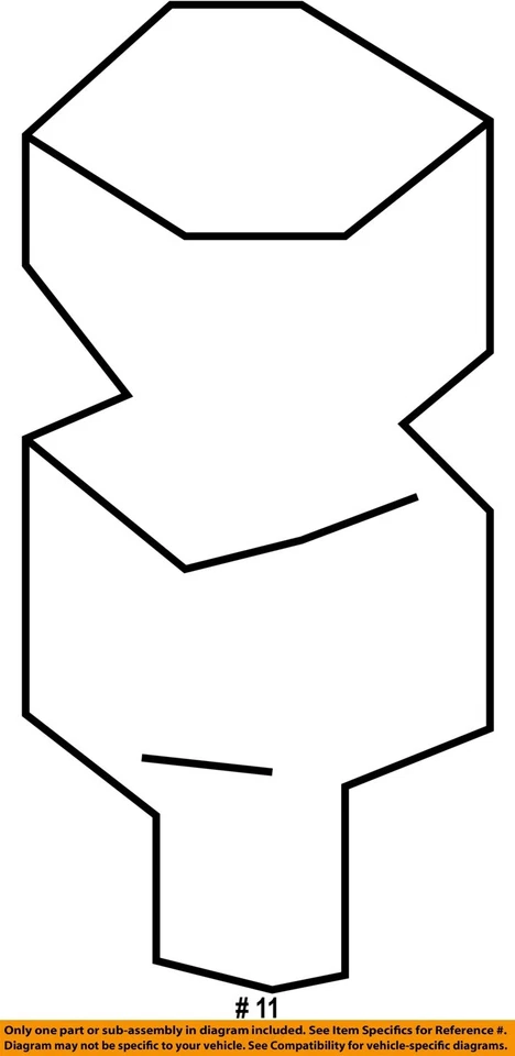 FORD OEM 91-20 Continental Hood Hood Components-Hood Bumper F49Z16758A - Image 2 of 2