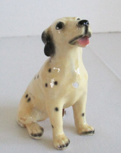 Vintage Mortens Studio Dalmatian Dog Figurine 3.187 inches Tall - Picture 2 of 11