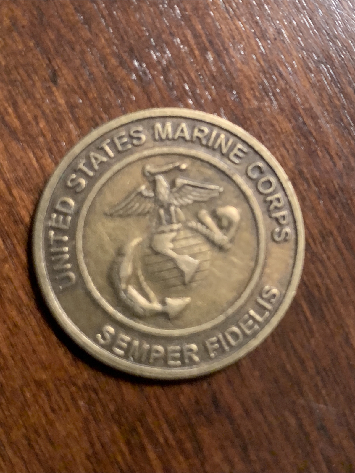 US Marine Corps USMC "Toys For Tots" Coin "Semper Fidelis" Marine
