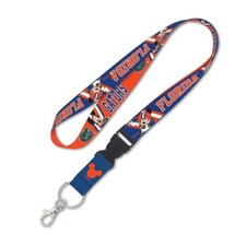 FLORIDA GATORS MICKEY MOUSE DISNEY LANYARD DETACHABLE BUCKLE NEW WINCRAFT   