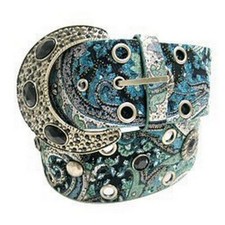 Glitter Studded W/Jeweled Buckle - Till - Size : M - BLT-TO30711TL-M