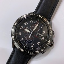 Seiko SSC707P1 Prospex Solar Chronograph Black Leather Watch COD PayPal