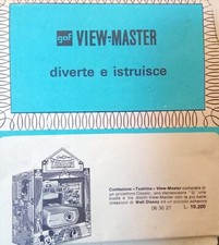 60s VIEW MASTER FOLDING PROJECTORS CATALOG PERFECT