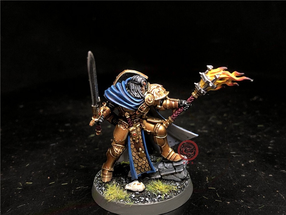 5 Sequitors Stormcast Eternals – Pro Painted – Age Of Sigmar – Figurines Assemblées/peintes