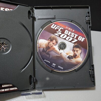 UFC - The Best of 2007 (DVD, 2008, 2-Disc Set, Ultimate DVD