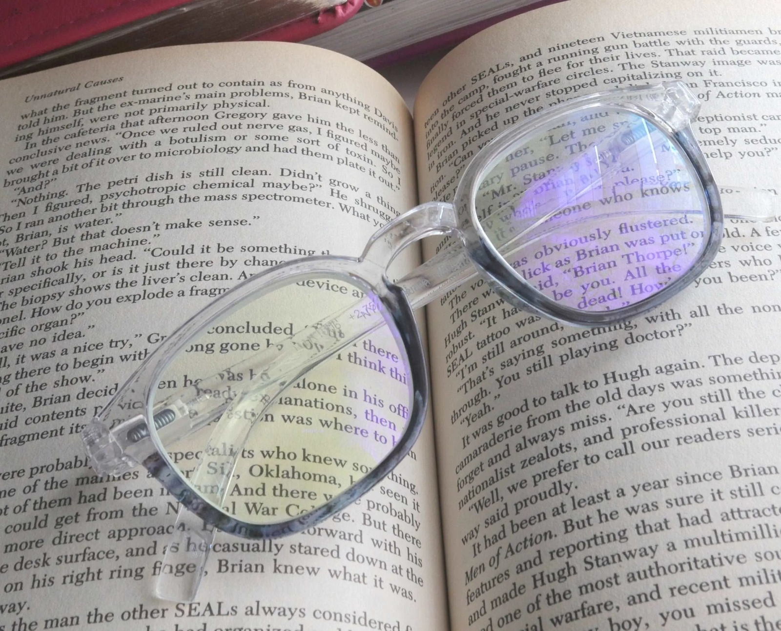 Alamo Smudge Proof Blue Light Blocking Glasses with Amber Lens-image