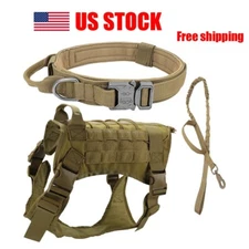 Tactical Dog Harness No-pull Extra Large Military Training Vest Handle