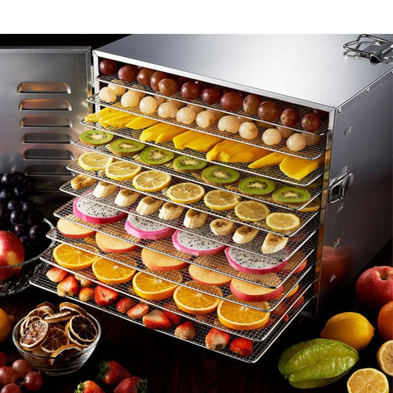 New 10 Layers Food Dehydrator Fruit Drying Machine Vegetable Dryer Fruit  Dryer A