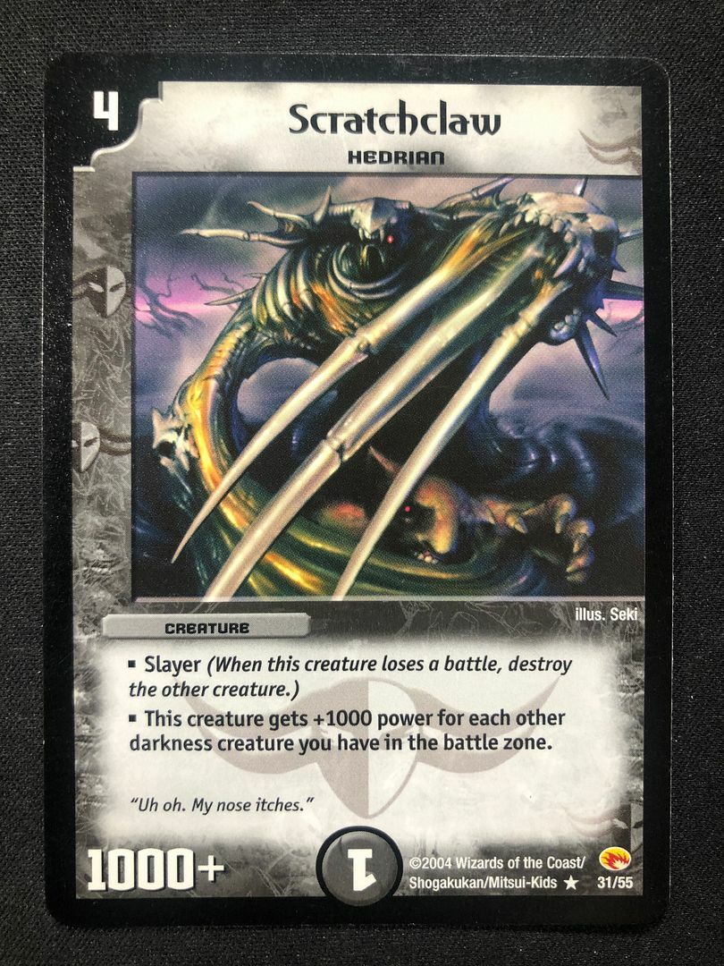 Duel Masters 31/55 Scratchclaw DM-03 Rare | eBay