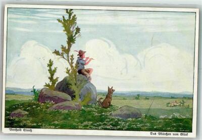 39742258 - sign. Clauss Berthold Das Maerchen vom Glueck Hund Floete Ziegen