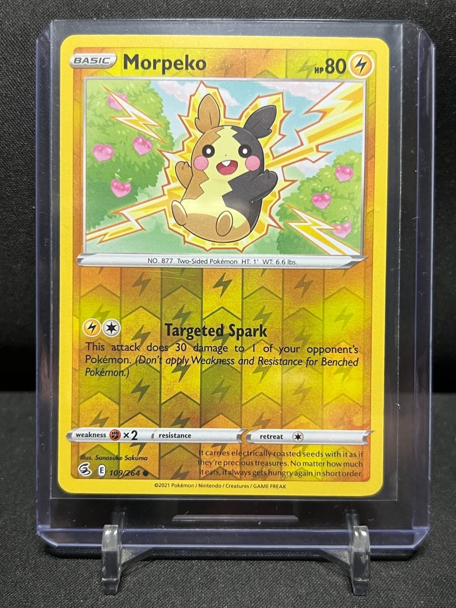 Morpeko 109/264 Reverse Holo Pokémon 2021 Fusion Strike NM | eBay