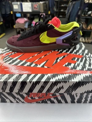 Nike Acronym x Blazer Low Night Maroon for Sale - Authenticity