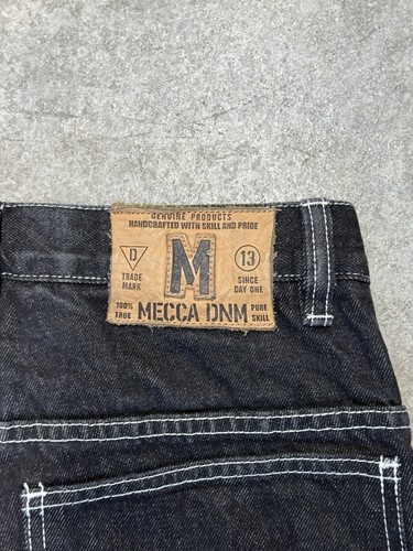 Vintage Y2K Mecca Loose Fit Cargo Carpenter Pants Logo Youth Size 20 30x31 - Picture 5 of 12