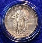 1917-D, TY1, Standing Liberty Quarter, AU+ FH - Nice collector coin!