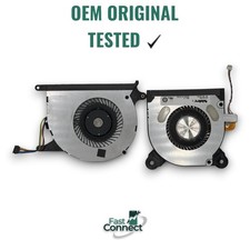 OEM Microsoft Surface Book 1 1705 CPU GPU Cooling Fan Set 2 Fans Genuine