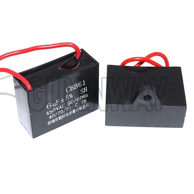 CBB61 450V Capacitor for Fan Starter Motor 1-10uF