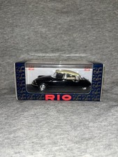 Vintage Citroen DS 19 Sedan 1956 Black Rio 1/43 Made In Italy
