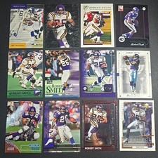 Robert Smith 12 Card Lot Minnesota Vikings Will Combine Shipping