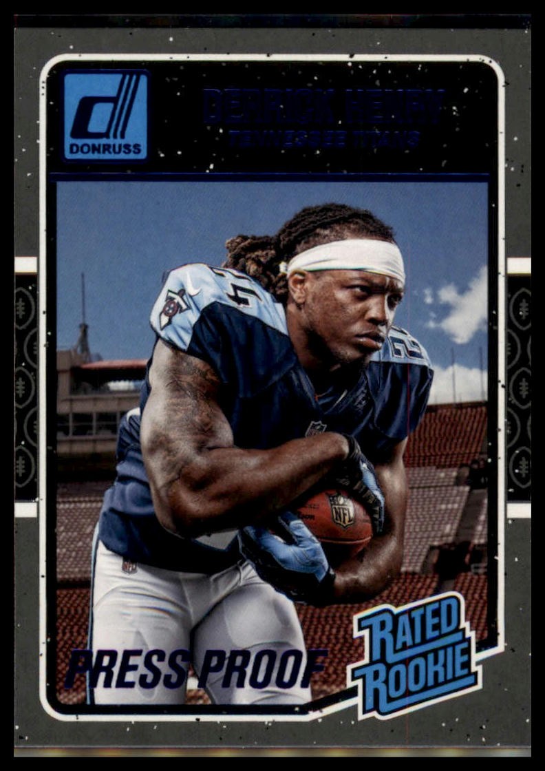 Derrick Henry 2016 Donruss #365 Rookie Tennessee Titans