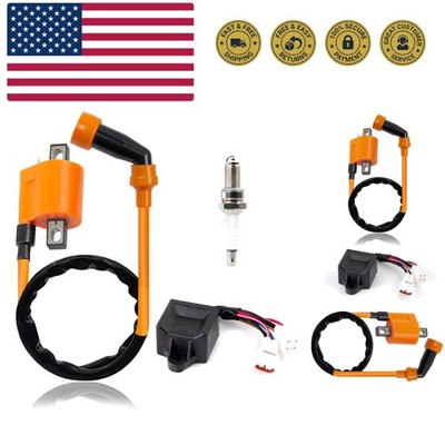 Ignition Coil CDI Box Spark Plug for Yamaha Timberwolf 250 1994-1998 1994-200...