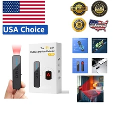 AI-Powered Hidden Camera Detector - Portable Privacy Protector for Home & Travel