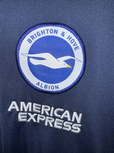 Giacca Brighton and Hove Albion Home Track 23/25 XL vestibilità slim ottime condizioni. Marina Militare - Foto 4 di 11