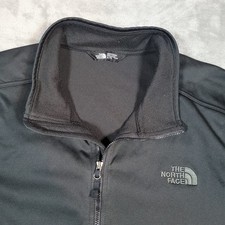The North Face Apex Windwall Soft Shell Full Zip Jacket Men's XL Black-Read