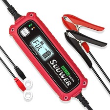 5-Amp Automatic Battery Charger, 6V/12V Lead-Acid 12V Lithium LiFePO4 Smart