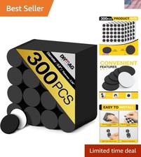 Magnets with Adhesive Backing, 300Pcs 0.8 x 0.04inch Round Small Magnetic Dot...